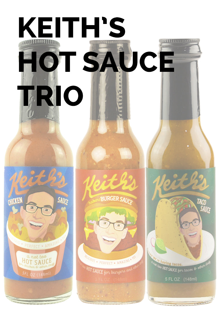 Keith's Hot Sauce Trio Pack M4