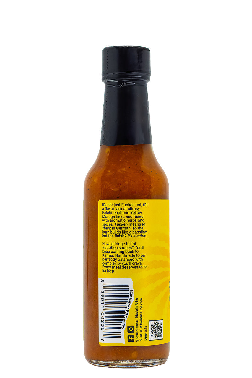Funken Yellow - Yellow Moruga Edition | Karma Sauce J3