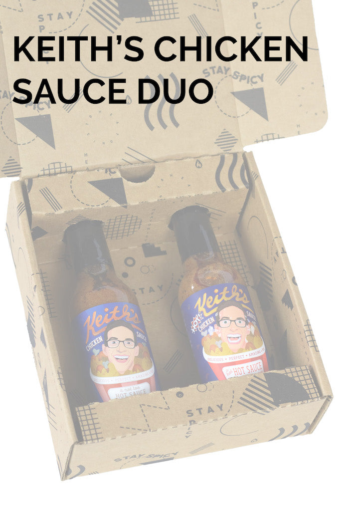 Keith's Chicken Sauce Hot Sauce Duo Pack | Keith's F9