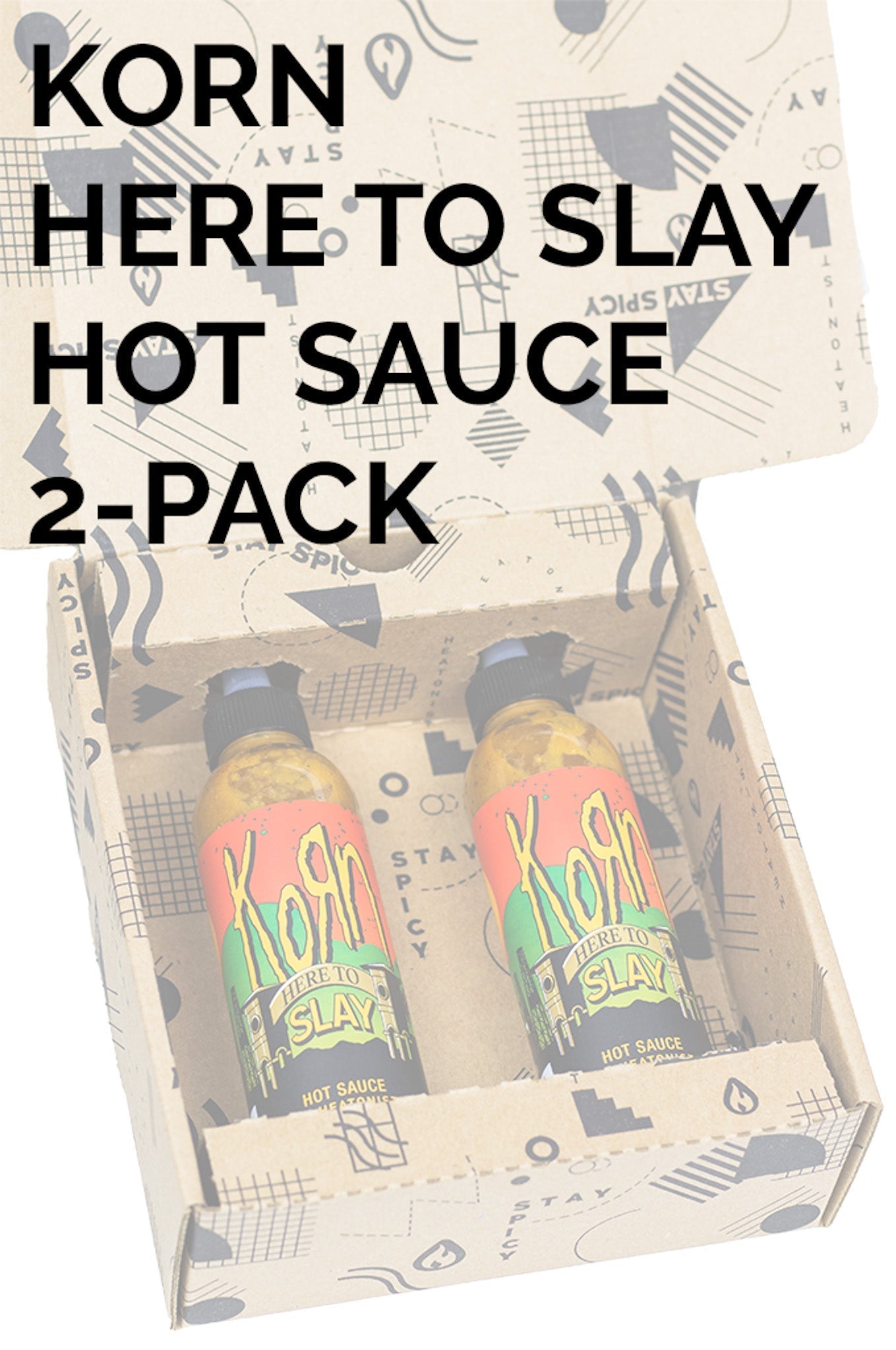 Here to Slay Hot Sauce 2 Pack | Korn K9