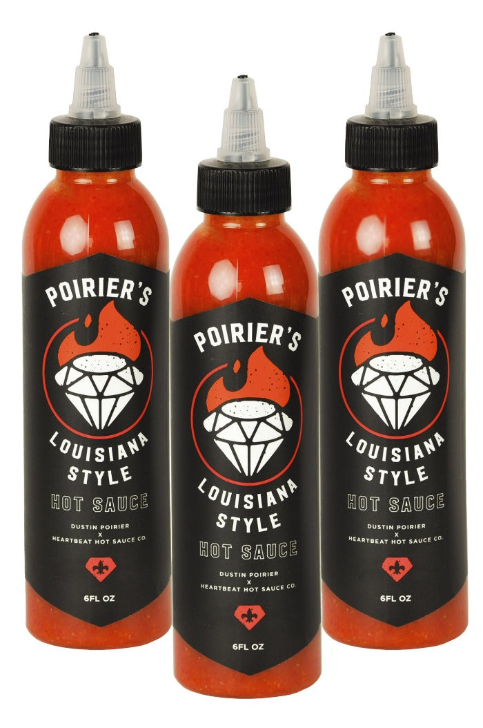 Dustin Poirier Hot Sauce 3 Pack | HEATONIST B8
