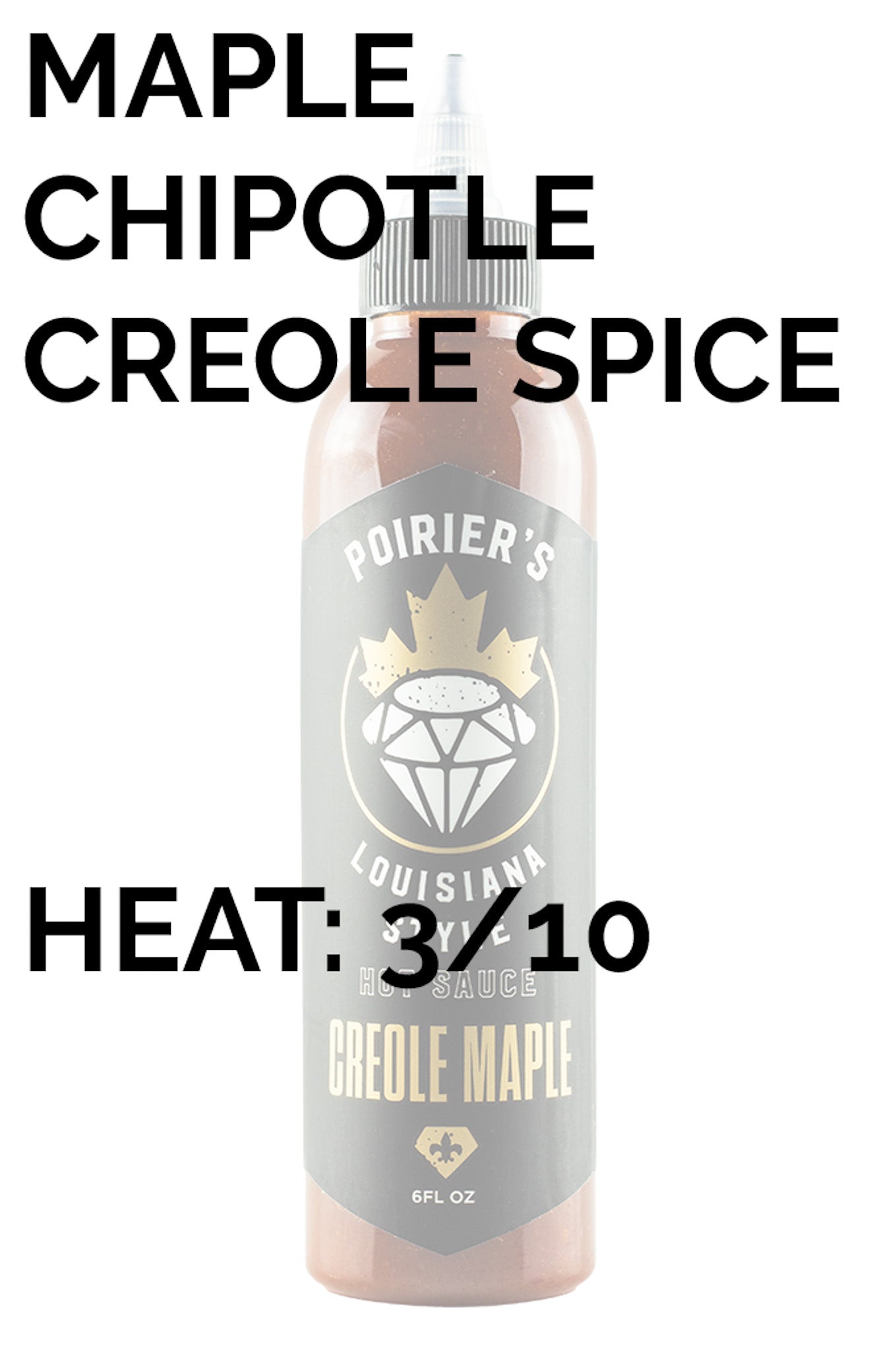 Dustin Poirier Hot Sauce - Creole Maple | HEATONIST F1