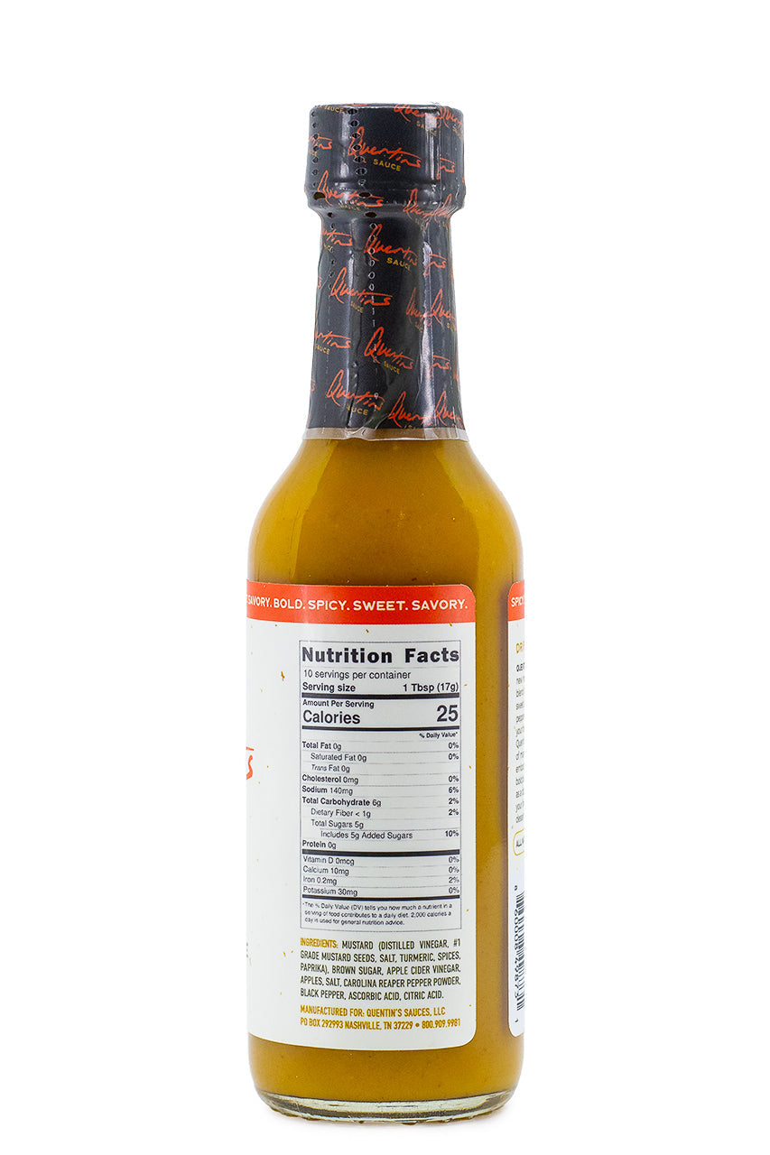 White Hot Mustard Sauce | Quentin's Sauce B3