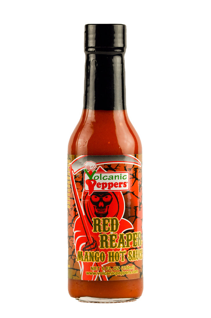 Red Reaper Mango Hot Sauce | Volcanic Peppers W5