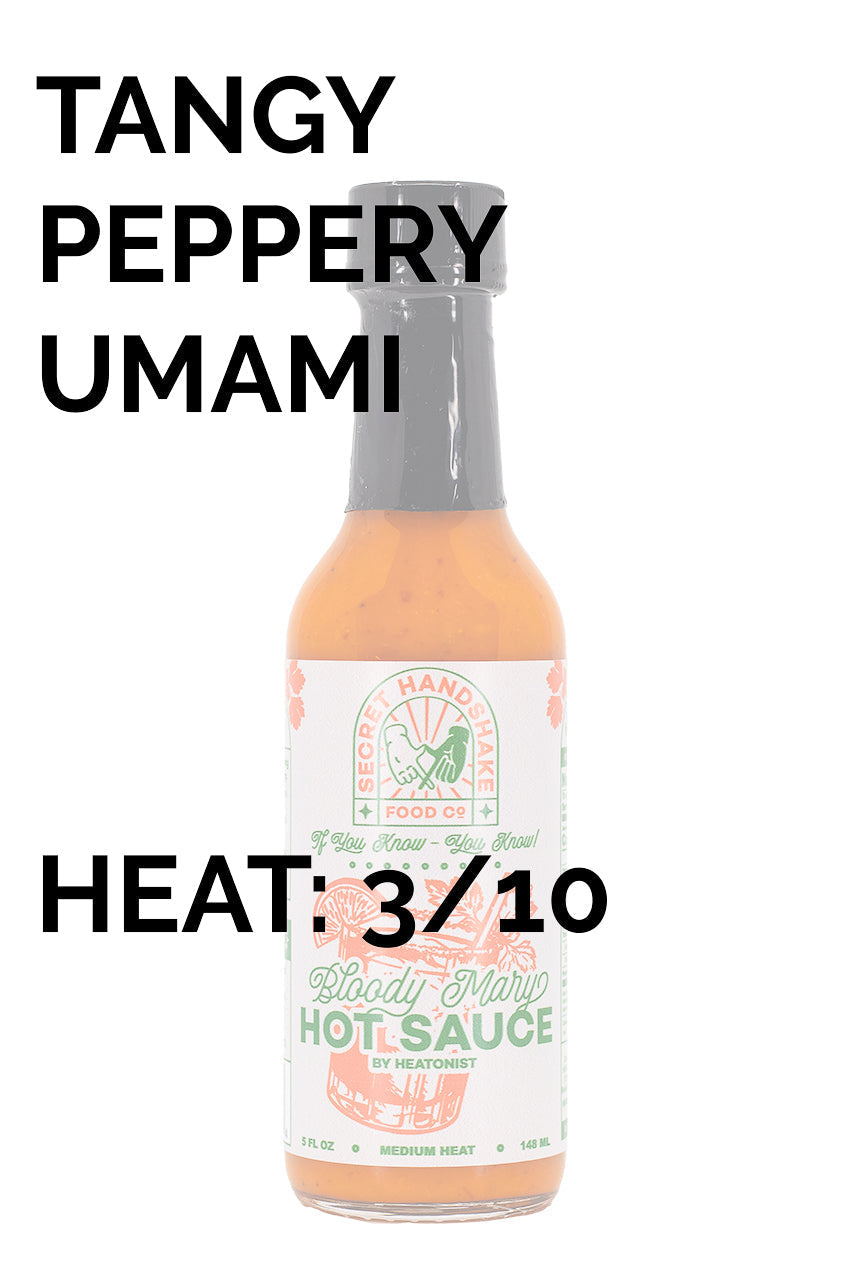 Bloody Mary Hot Sauce | Secret Handshake Food Co K5