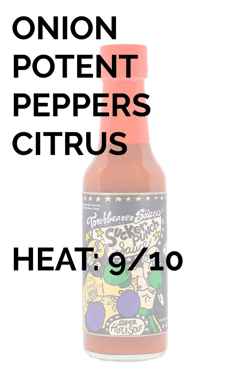 Suckerpunch Hot Sauce | Torchbearer J3