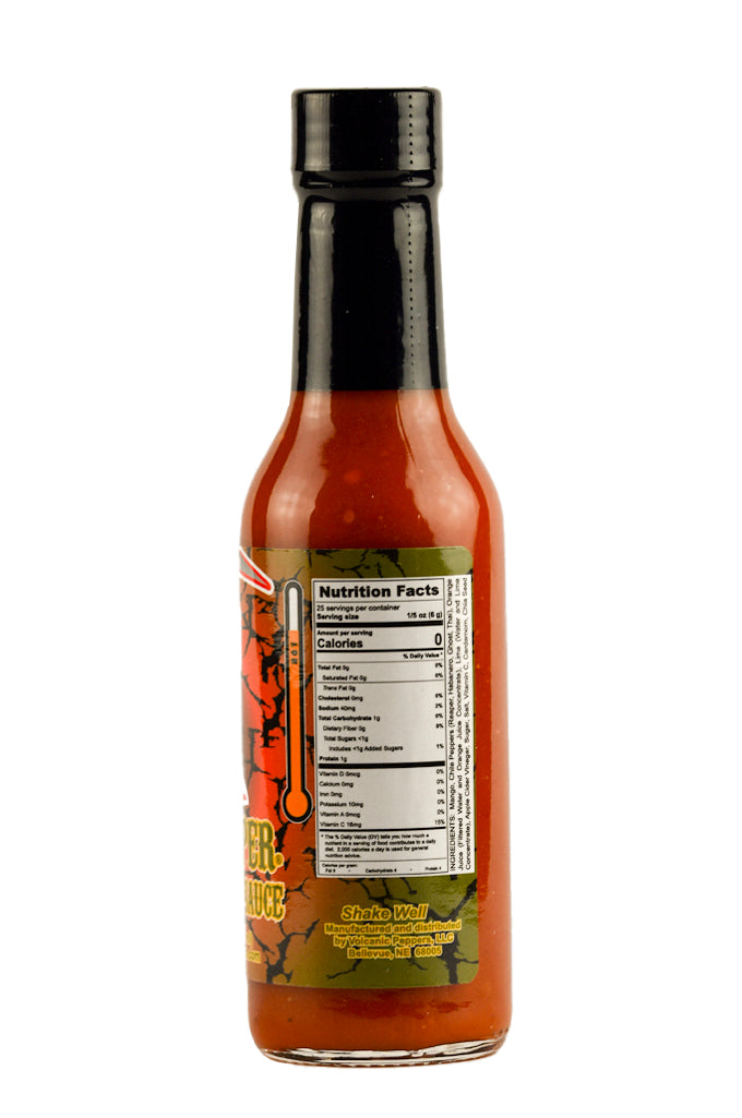 Red Reaper Mango Hot Sauce | Volcanic Peppers W5