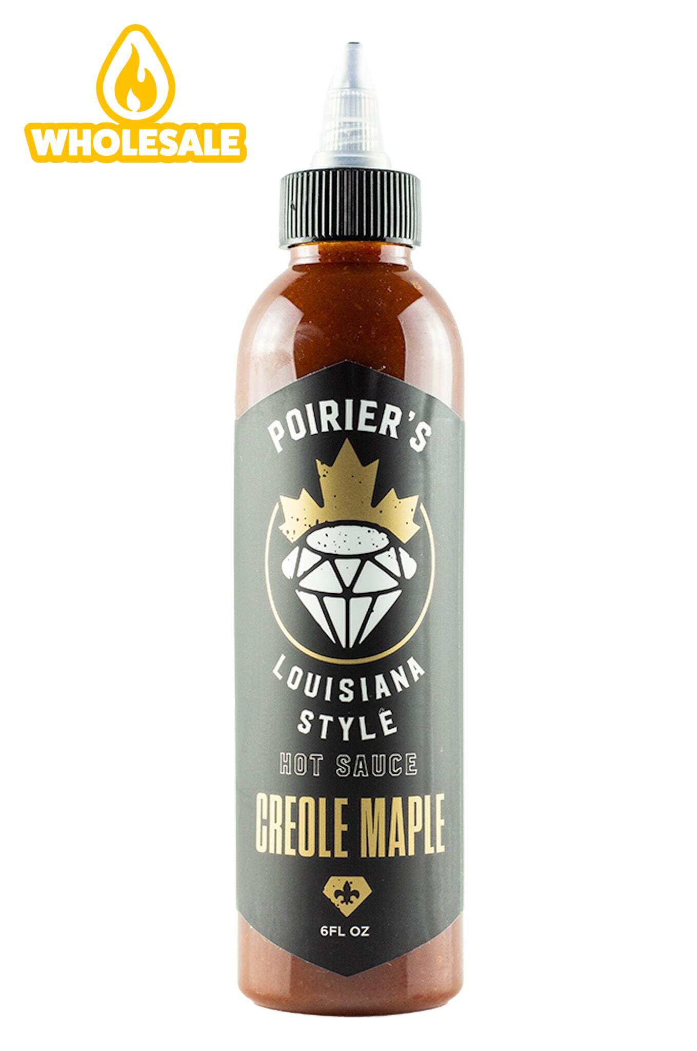 Poirier's Creole Maple Hot Sauce | Poirier's Louisiana Style Hot Sauce -C X5