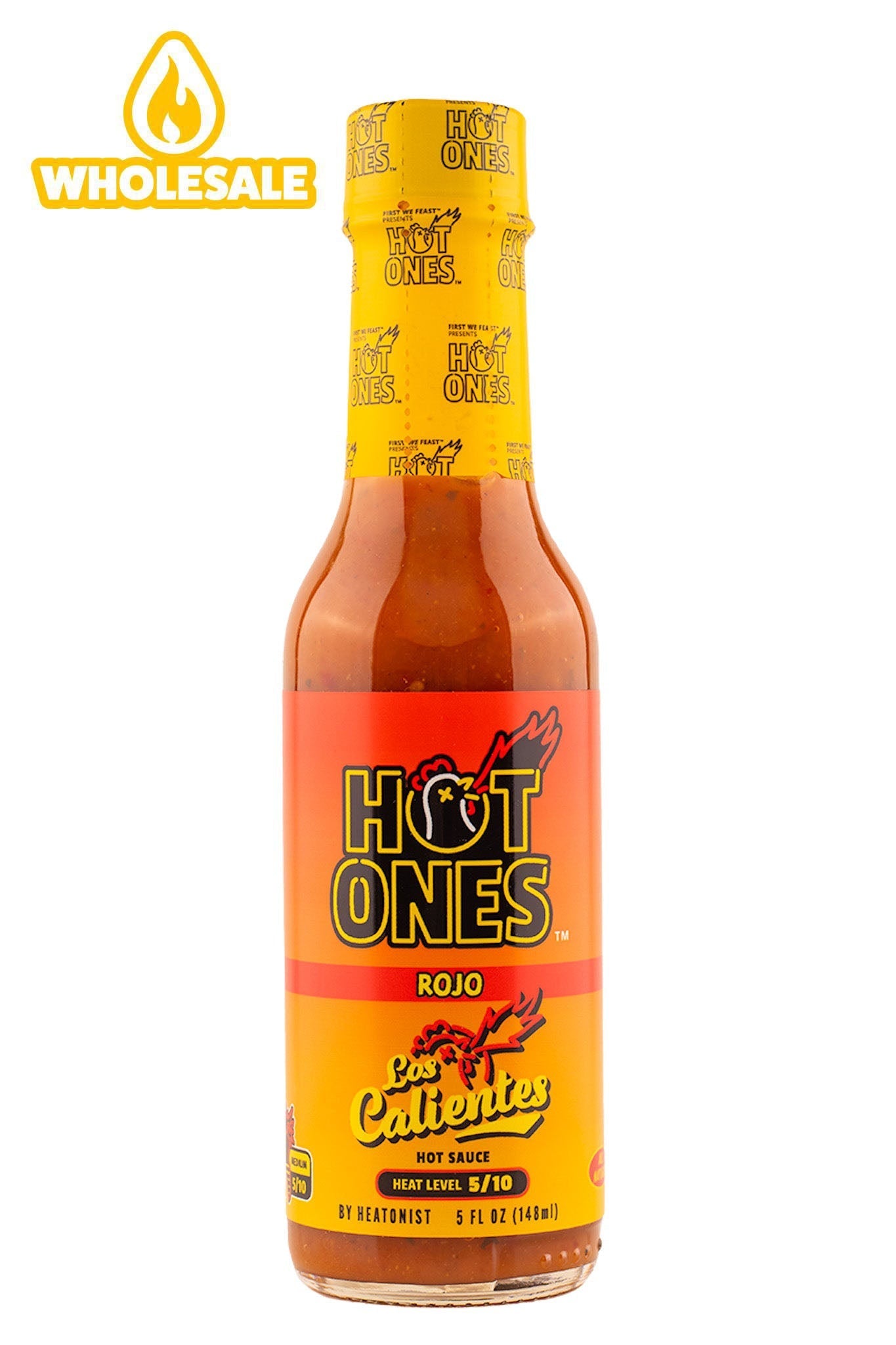 Los Calientes Rojo | Hot Ones Hot Sauce -C H5