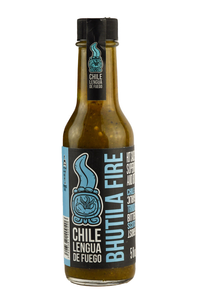 Bhutila Fire Hot Sauce | Chile Lengua de Fuego F6