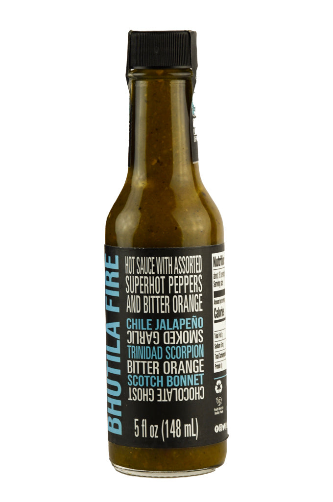Bhutila Fire Hot Sauce | Chile Lengua de Fuego F6