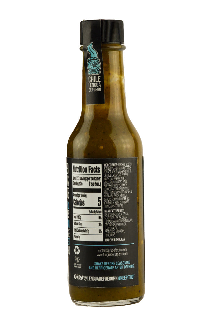 Bhutila Fire Hot Sauce | Chile Lengua de Fuego F6